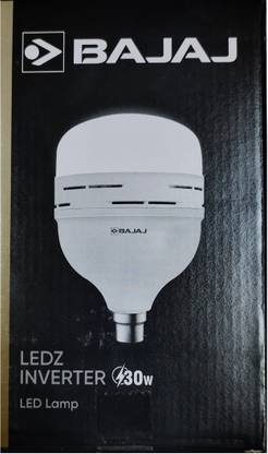 BAJAJ 30W B22 WHITE EMERGENCY LED BULB PACK OF-01 4 hrs Bulb Emergency Light