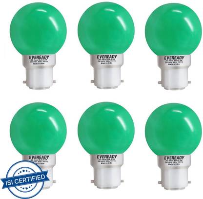 EVEREADY 0.5 W Round B22 LED Bulb