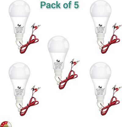 AP Source 12 W Basic Round 2 Pin LED Bulb