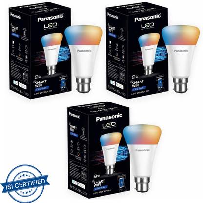 Panasonic 9 W Basic Standard B22 LED Bulb