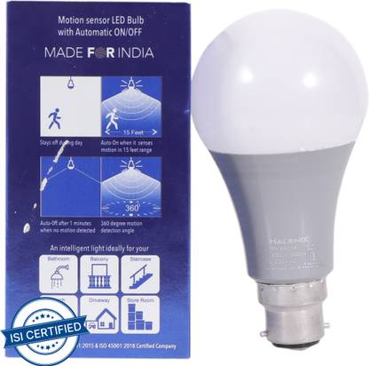 HALONIX 10 W Basic Round B22 LED Bulb