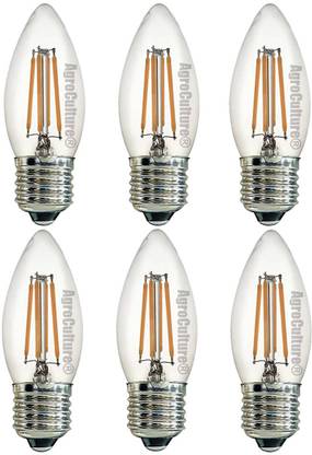 AgroCulture 4 W Basic Candle E26 LED Bulb