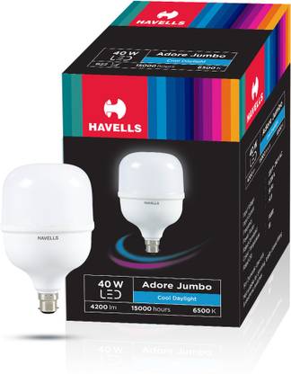 HAVELLS 40 W Basic Round B22 LED Bulb