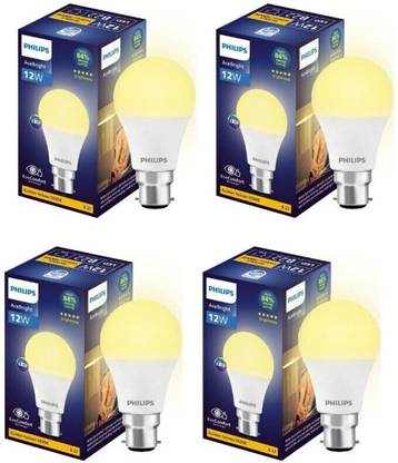PHILIPS 12 W Basic Round B22 LED Bulb