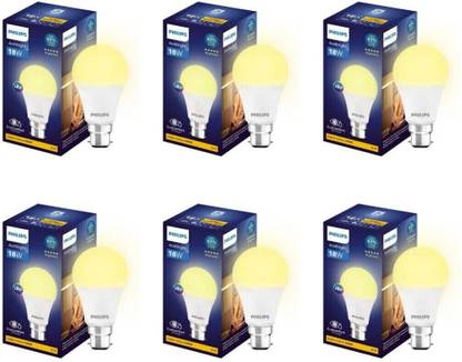 PHILIPS 18 W Basic Round B22 LED Bulb