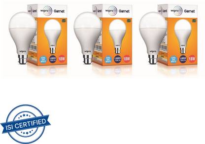 Wipro 18 W Basic Standard B22 LED Bulb