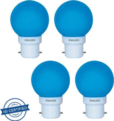 PHILIPS 0.5 W Basic Standard B22, E27 LED Bulb