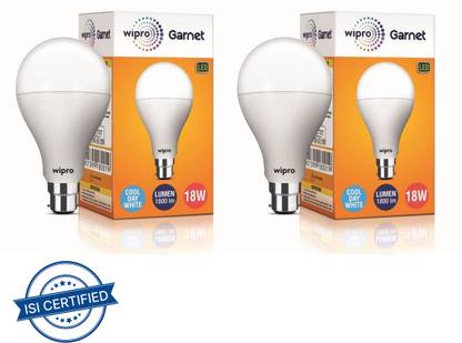 Wipro 18 W Basic Standard B22 LED Bulb