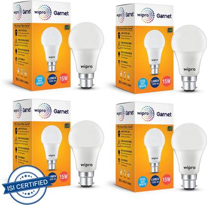 Wipro 15 W Basic Standard B22 LED Bulb