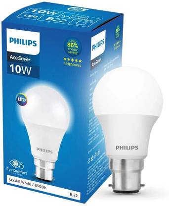 PHILIPS 10 W Basic Standard B22 LED Bulb