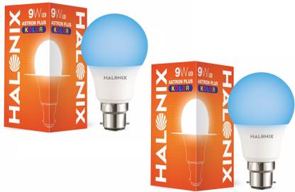 HALONIX 9 W Basic Round B22 LED Bulb