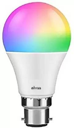 ELWAA 9 W Basic Round B22 LED Bulb