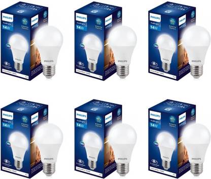 PHILIPS 14 W Basic Round E27 LED Bulb
