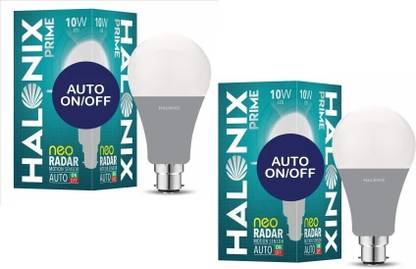 Halonix 10W Round B22 Neo Radar Motion Sensor bulb