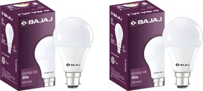 BAJAJ 12 W Basic Round B22 LED Bulb