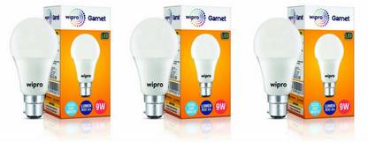 Wipro 9 W Basic Standard B22 LED Bulb