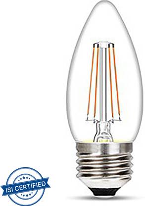 Wipro 4 W Basic Candle E27 LED Bulb