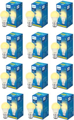 PHILIPS 5 W Basic Round B22 LED Bulb