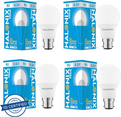 HALONIX 9 W, 0.5 W Bluetooth Round B22 LED Bulb
