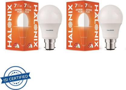 HALONIX 7 W Basic Round B22 LED Bulb