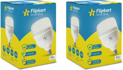 Flipkart SmartBuy 40 w Basic Round B22 LED Bulb