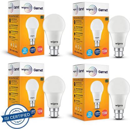 Wipro 15 W Basic Standard B22 LED Bulb