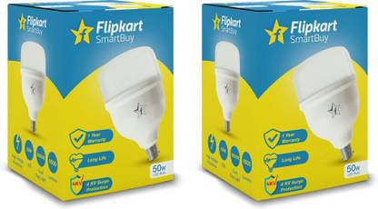 Flipkart SmartBuy 50 w Basic Round B22 LED Bulb