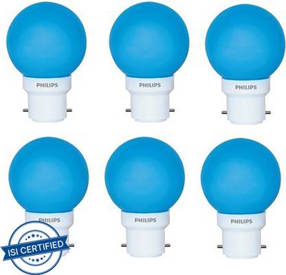 PHILIPS 0.5 W Basic Standard B22 LED Bulb