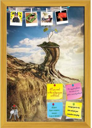 Artzfolio Concept Of Self Sacrifice For Life's Continuation Pinboard Golden16x23.2inch Cork Bulletin Board