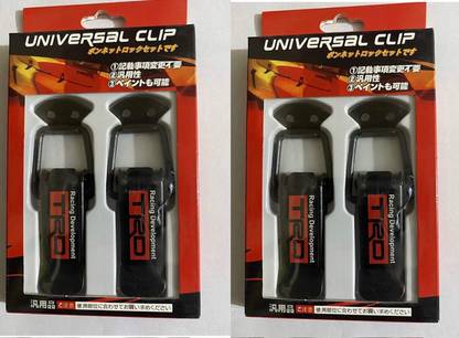 Auto MT 4PC/SET TRD Bonnet Side Bumper Guards Toggle Fasteners Catch Clips Bumper Cap Bumper Cap
