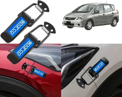 Selifaur BC401-Sparco Bonnet Side Bumper Guards Toggle Fasteners Catch Clips Bumper Cap