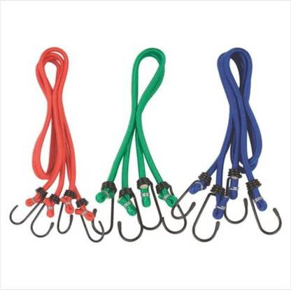 B K Jagan and Co Bungee Rope with Hooks(Set of 3)-185 Bungee Cord