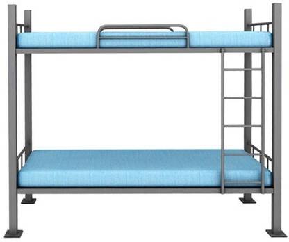 Vibrant Interior Kampala Grey (6x3) Metal Bunk Bed