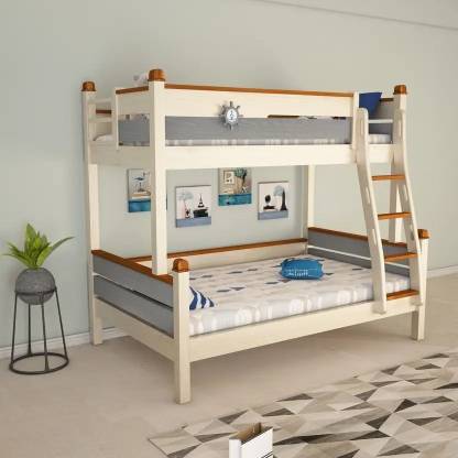 Flipkart Perfect Homes Solid Wood Bunk Bed