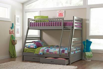 APRODZ Solid Wood Bunk Bed