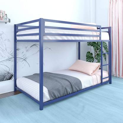 Auxiliary ®™|Sigma Pro Bunk Bed for Junior/Adult with Guard Rail, Space-Saving,Noise Free Metal Bunk Bed