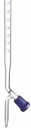 Pasco Borosilicate Glass Burette 25ML Class B For Laboratory & Industrial Use Buret