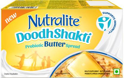 Nutralite Doodhshakti Probiotic|Made from Creamy Milk|Delicious Taste Butter Spread