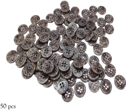 lookat big size Button Combo Used in Sewing, Scrap Booking, Art & Craft Plastic Buttons