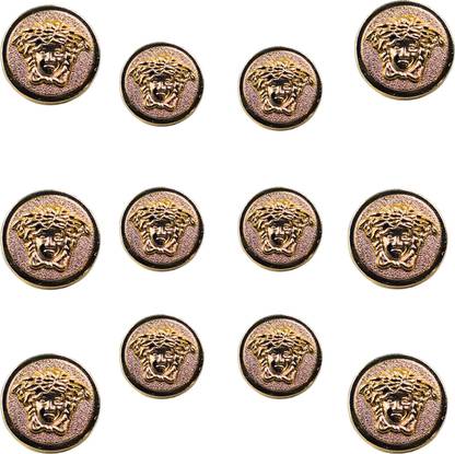 savytronics Golden Medusa Shank Button Metal Buttons