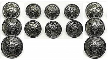 REENA Button-12 Metal Buttons