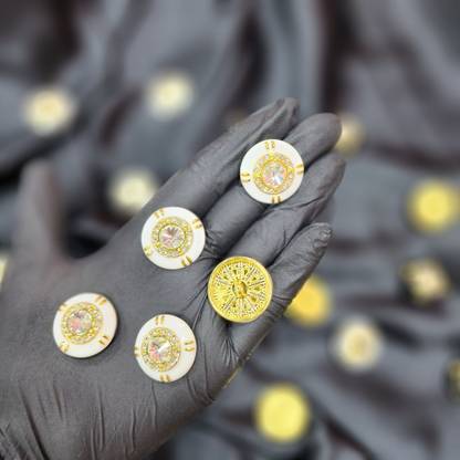 Mohan Shoppe WBTN0329 Metal Buttons