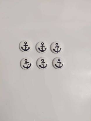 ZUMAR big white Wooden Buttons