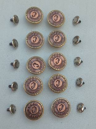 Togline JEANS BUTTON-100-CASUAL Metal Buttons