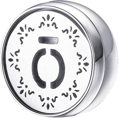 Calandis Face Mask Aromatherapy Essential Oil Diffuser Magnetic Button Silver A Satin Buttons