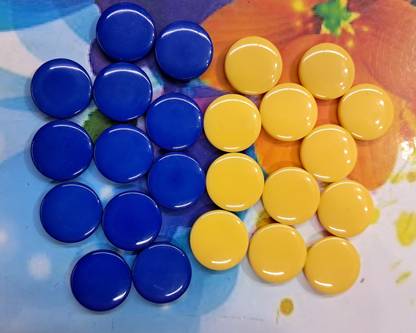Ikd fashion hub F button 48 Plastic Buttons