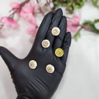 Mohan Shoppe WBTN0329-1 Metal Buttons