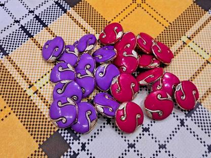 Ikd fashion hub Button 1.5 inch 68 Polyester Buttons