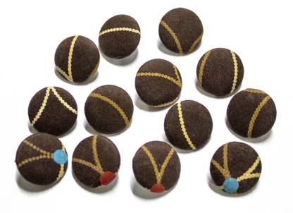 M.H.R.I FASHIONS BU3 Fabric Buttons