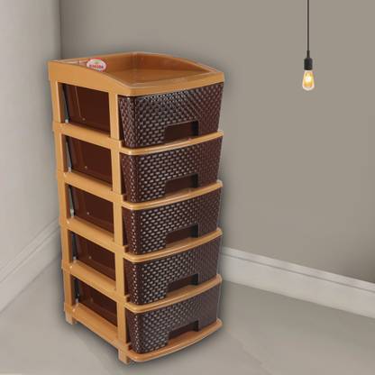 NAKODA Plastic Free Standing Chest of Drawers